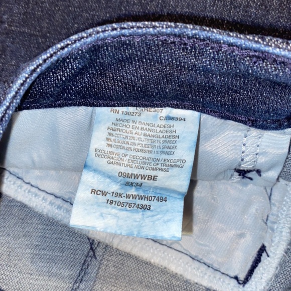 WOMEN'S WRANGLER RETRO® MAE WIDE LEG TROUSER JEAN IN AB WASH 5X34 - Picture 5 of 8